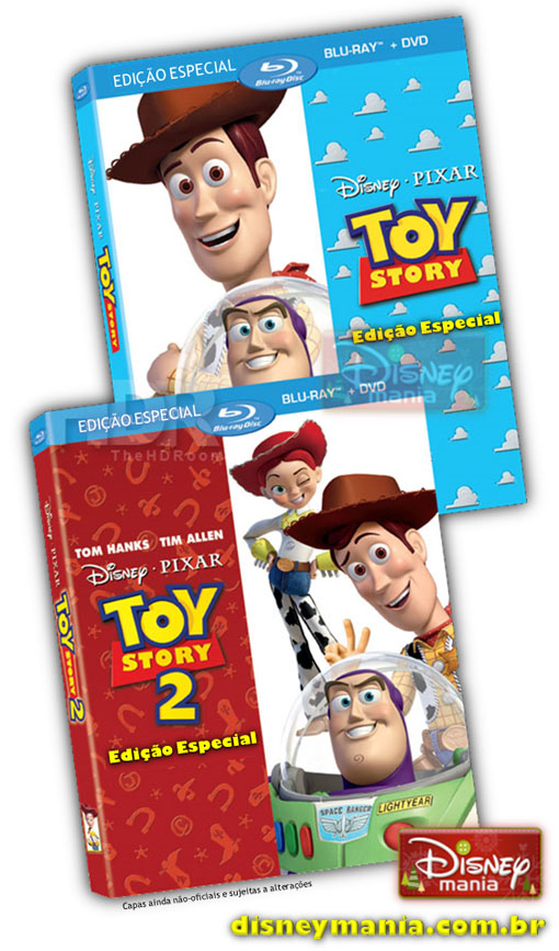 Toy Story e Toy Story 2 em BD!