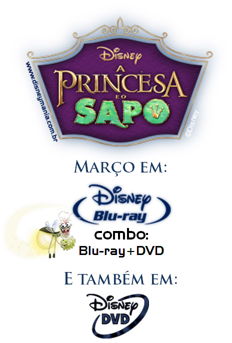 A Princesa e o Sapo - Em Blu-ray e DVD!