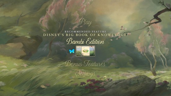 Bambi - Menu