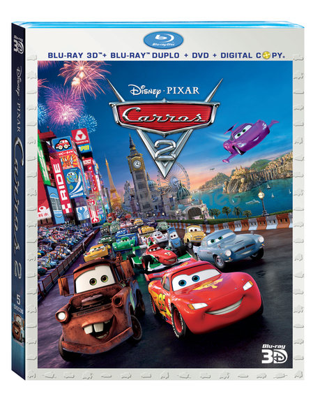 Carros 2 - BD 3D