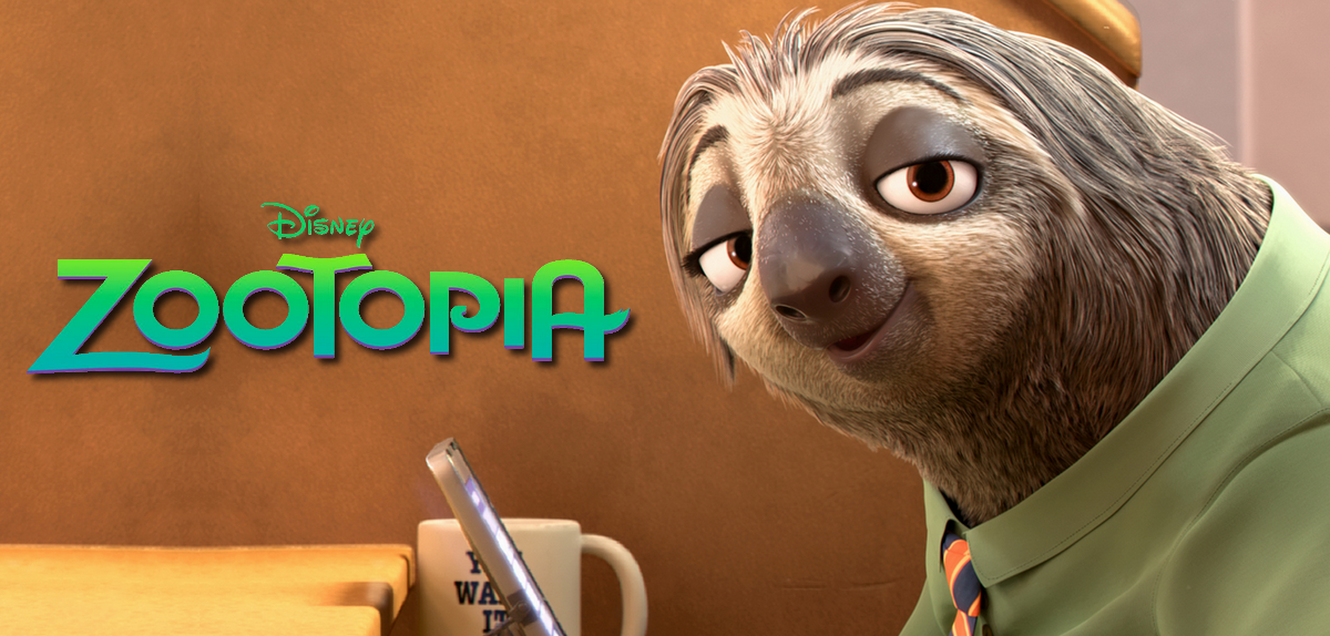 Atendentes são preguiças no novo trailer da animação Zootopia - Cinema  com Rapadura