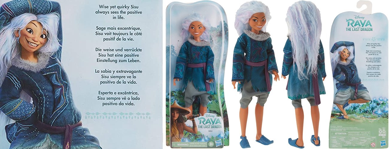 A versão humana da Sisu foi revelada pela venda de uma boneca.