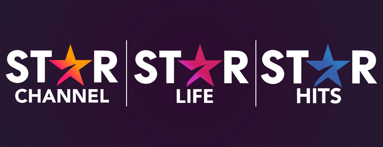 Edição com os novos logos dos canais STAR